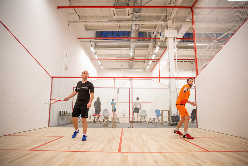 Клуб City Squash в Центре культуры и бизнеса «МОСКВА-СОКОЛ» 