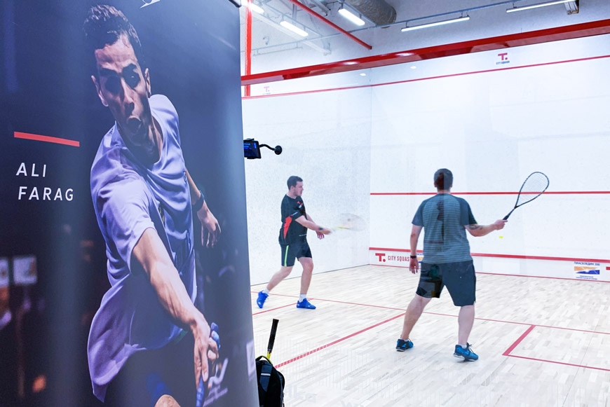 Клуб City Squash в Центре культуры и бизнеса «МОСКВА-СОКОЛ»