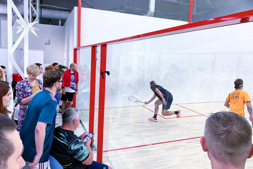 Клуб City Squash в Центре культуры и бизнеса «МОСКВА-СОКОЛ»