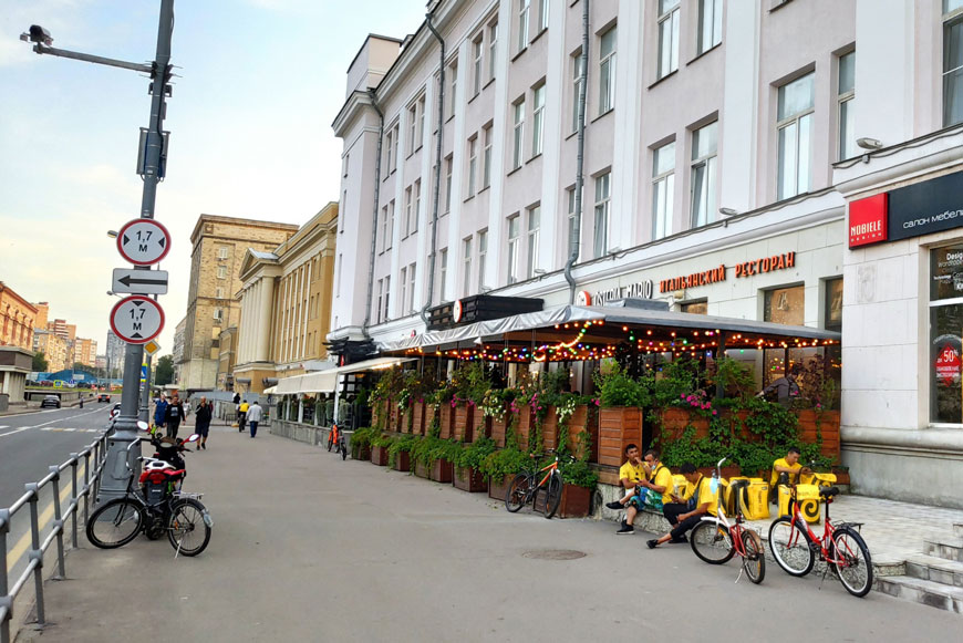 Ресторан Osteria Mario на улице Балтийской